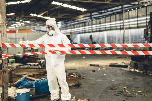 Professional Infectious Disease Decontamination technician working in McComb, OH